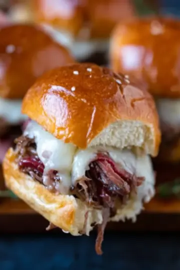 Easy French Dip Sliders Recipe