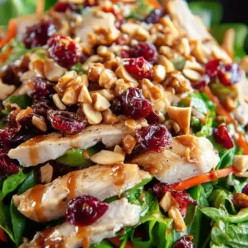 ASIAN CHICKEN CRANBERRY SALAD