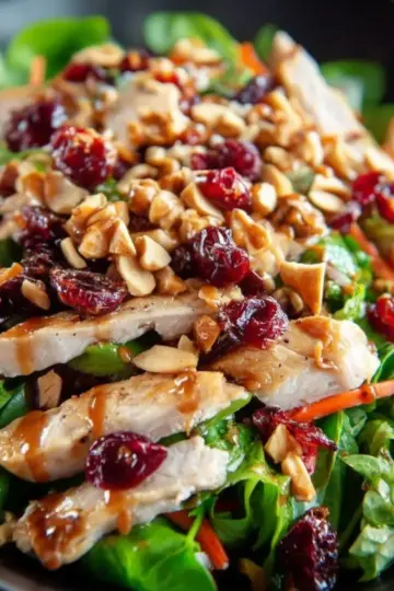 ASIAN CHICKEN CRANBERRY SALAD
