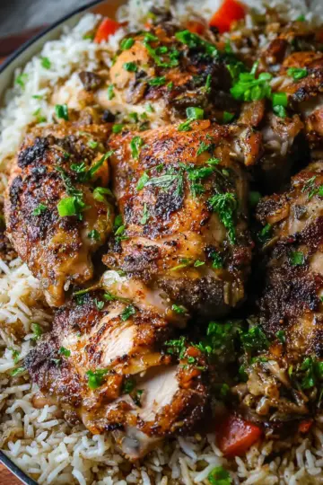 Jerk Chicken and Rice Recipe