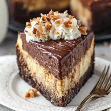 German Chocolate Cheesecake
