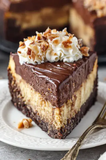 German Chocolate Cheesecake