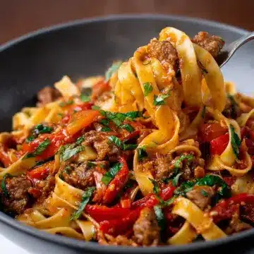 Italian Drunken Noodles