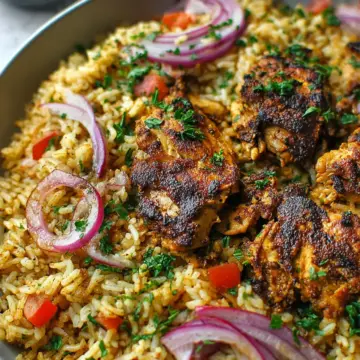 One Pan Shawarma Chicken & Rice