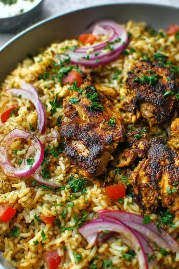 One Pan Shawarma Chicken & Rice