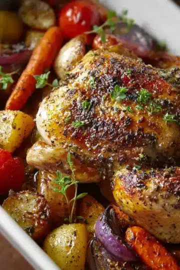 Roasted Chicken and Vegetables