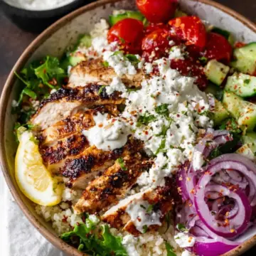 Greek Chicken Bowls