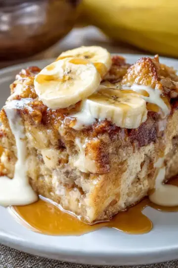 Banana Bread Pudding