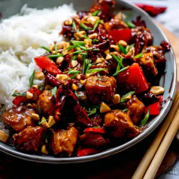Slow Cooker Kung Pao Chicken Recipe