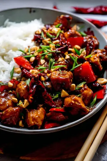 Slow Cooker Kung Pao Chicken Recipe