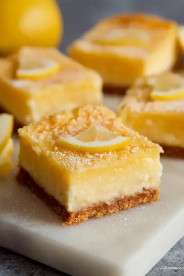 Lemon Cheesecake Bars