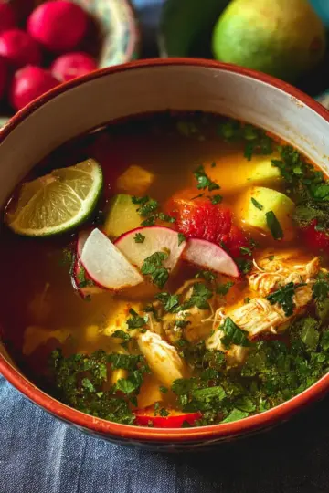 Mexican Caldo De Pollo