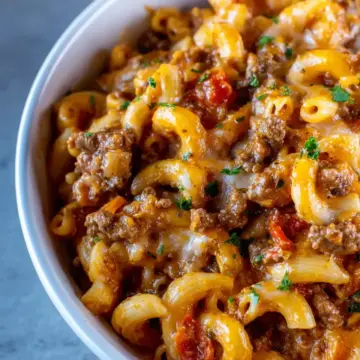 Cheeseburger Pasta