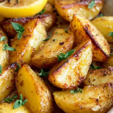 Greek Lemon Potatoes
