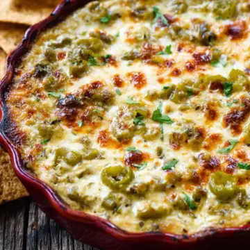 Cheesy Hatch Green Chile Dip