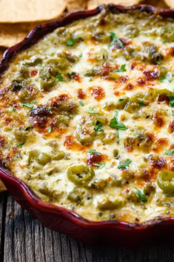 Cheesy Hatch Green Chile Dip