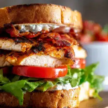 Grilled Chicken Club Sandwich Recipe