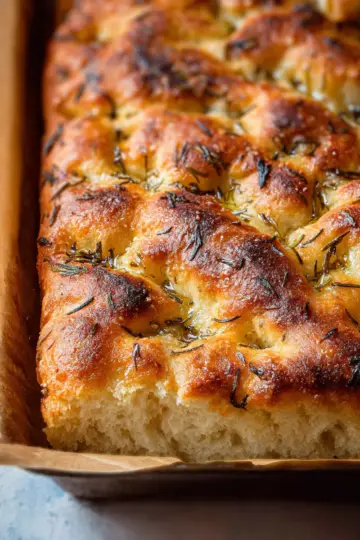 No Knead Focaccia