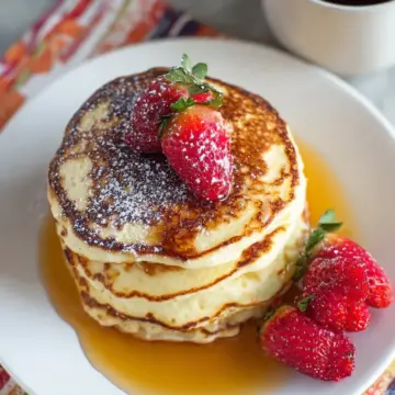 Fluffy Ricotta Pancakes