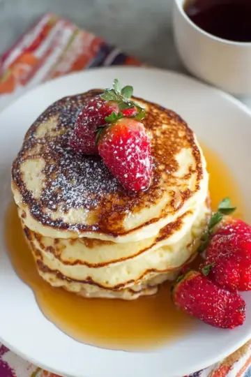 Fluffy Ricotta Pancakes