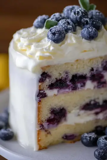 Lemon Blueberry Cake