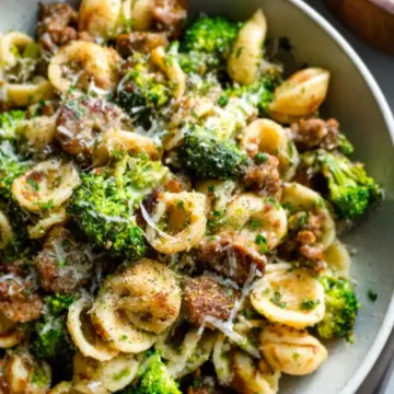 Orecchiette with Sausage and Broccoli Recipe