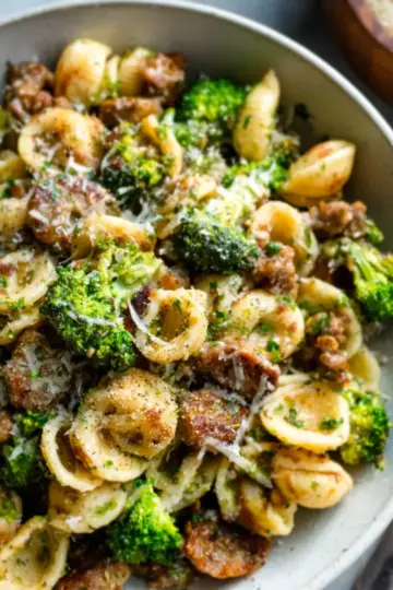Orecchiette with Sausage and Broccoli Recipe