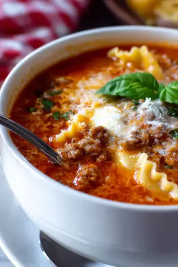Lasagna Soup