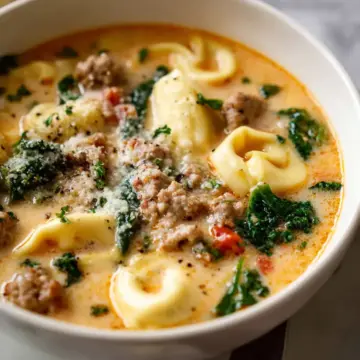 Sausage Tortellini Soup