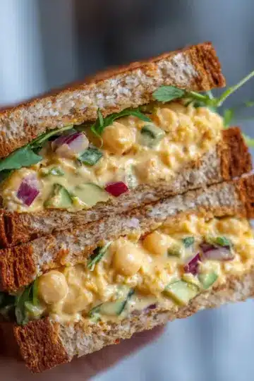 Home / Course / Lunch / Sandwiches Chickpea Salad Melts