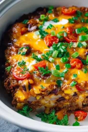 Crockpot Cowboy Casserole