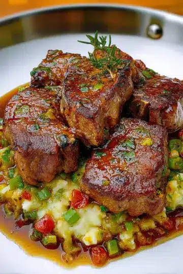 Lamb Loin chops and Mashed potatoes!