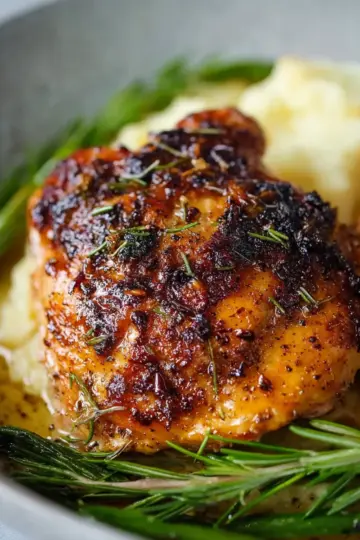 Easy Roasted Garlic Butter Chicken