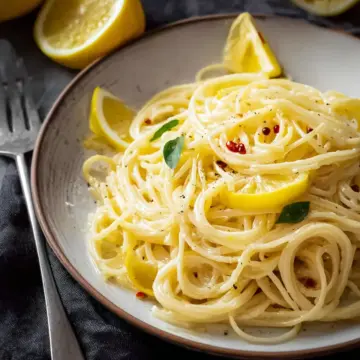 Spaghetti al Limone (Creamy Lemon Pasta)
