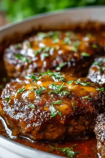 Amish Hamburger Steak Bake