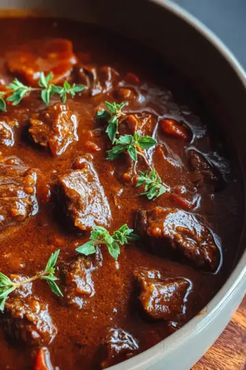 Authentic German Goulash (Rindergulasch)
