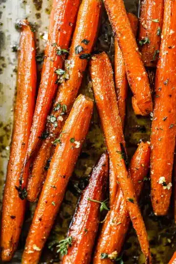 Balsamic Roasted Carrots