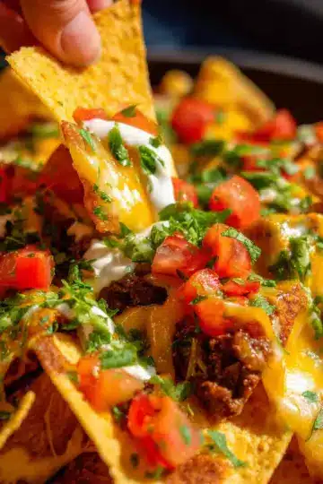 Crispy Air Fryer Nachos