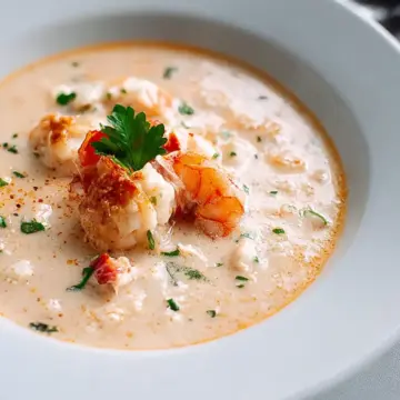 Creamy Shrimp and Crab Bisque