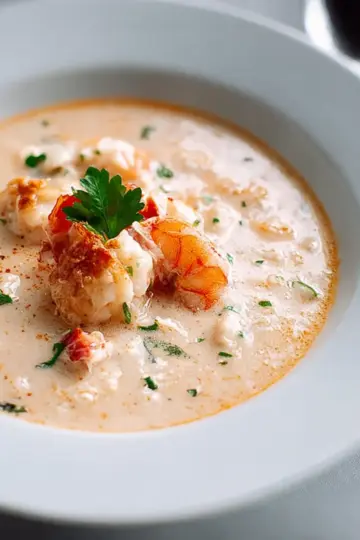 Creamy Shrimp and Crab Bisque