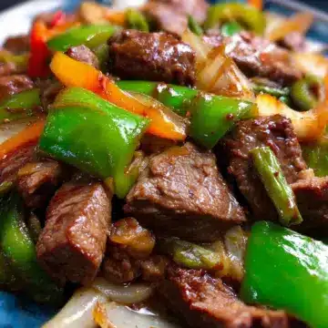 Pepper Steak with Onion Stir Fry Recipe