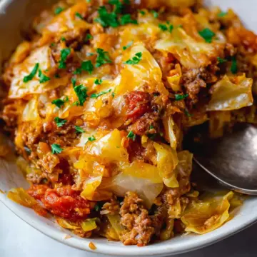 Low Carb Unstuffed Cabbage Casserole Recipe