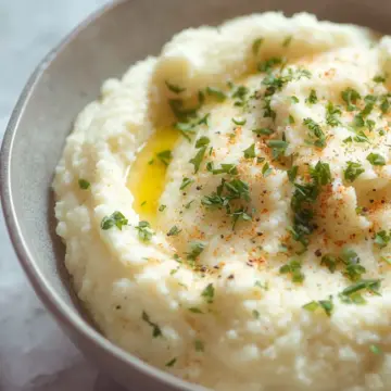 Creamy Mashed Cauliflower