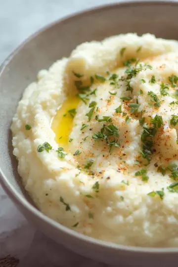 Creamy Mashed Cauliflower