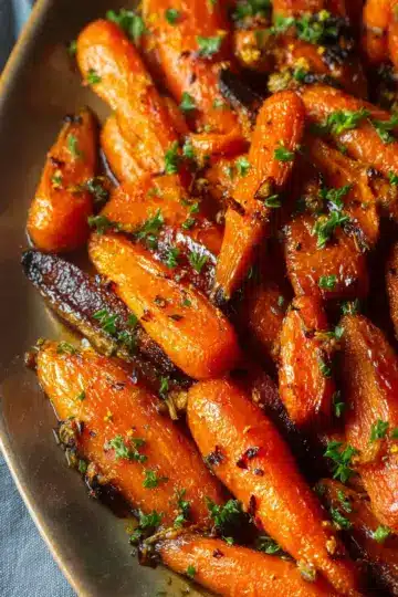 Mape Dijon Roasted Carrots