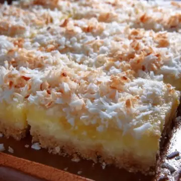Tropical Pineapple Coconut Bars