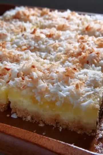 Tropical Pineapple Coconut Bars