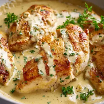 Creamy Garlic Chicken Recipe