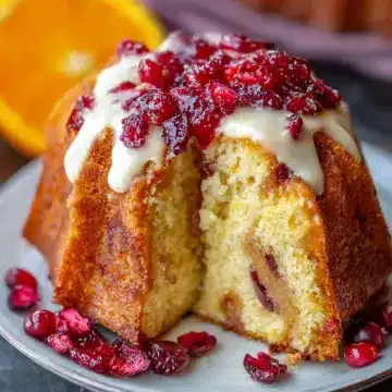 Cranberry Orange Bundt Cake