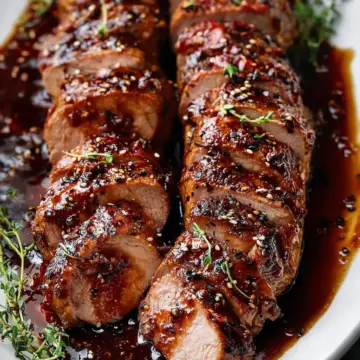 Honey Garlic Pork Tenderloin